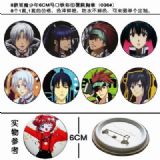 D.gray-man anime brooch