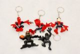 spider man anime keychain