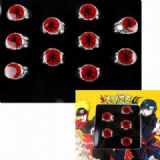 naruto anime ring set