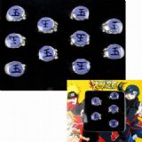 naruto anime ring set