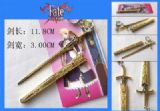 fate stay night anime keychain