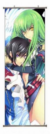 geass anime wallscroll