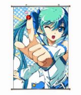 miku.hatsune anime wallscroll