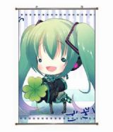 miku.hatsune anime wallscroll