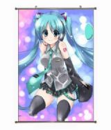 miku.hatsune anime wallscroll