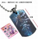 world of warcraft anime necklace