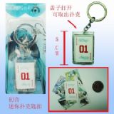 miku.hatsune anime keychain