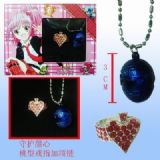 shugo chara anime ring and necklace