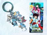 saint seiya anime keychain