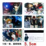 vampire anime member card