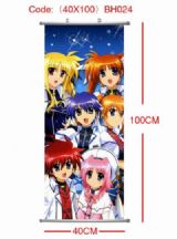 sakura anime wallscroll