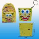 spongbob anime keychain