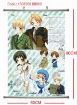 hetalia anime wallscroll