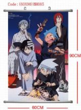 soul eater anime wallscroll