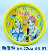 fairy tail anime clock