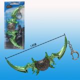 world of warcraft anime keychain