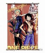 One Piece anime wallscroll