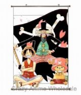 One Piece anime wallscroll