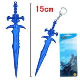 world of warcraft anime keychain