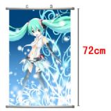 miku.hatsune anime wallscroll