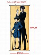 kuroshitsuji anime wallscroll