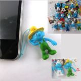 smurfs anime phonestrap