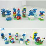 smurfs anime figure