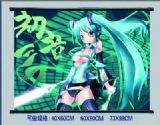 miku.hatsune anime wallscroll