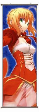 fate anime wallscroll