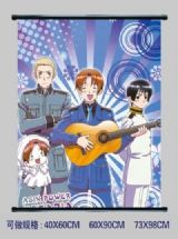 hetalia anime wallscroll