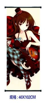 k-on! anime wallscroll