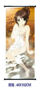 suzumiya haruhi anime wallscroll