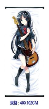 k-on! anime wallscroll