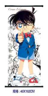 detective conan anime wallscroll