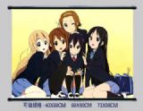 k-on! anime wallscroll