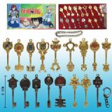 fairy tail anime key set