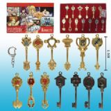 fairy tail anime key set