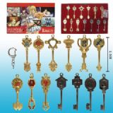 fairy tail anime key set