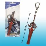 world of warcraft anime keychain