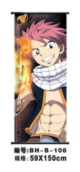 fairy tail anime wallscroll