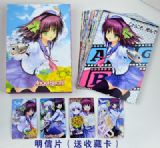 angel beats anime postcard