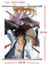 kenshin anime wallscroll