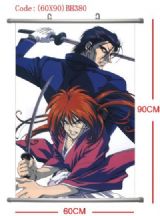 kenshin anime wallscroll