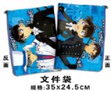 detective conan anime file bag