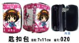 suzumiya haruhi anime keychain bag