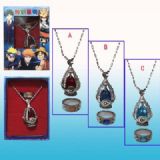 magical girl anime necklace and ring