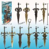 world of warcraft anime keychain