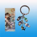 Ao no Exorcist anime keychain