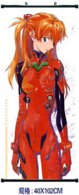 eva anime wallscroll