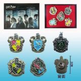 harry potter anime brooch set